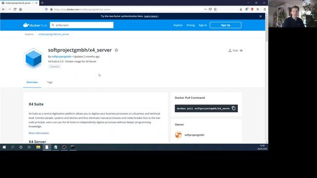 Teil 1: So nehmen Sie das X4 Server Docker Image über Docker Hub als Container in Betrieb смотреть онлайн