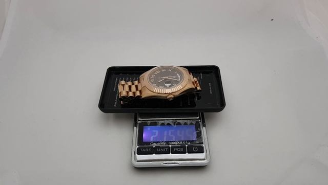Сколько золота в оригинальных часах Rolex Day-Date II? смотреть онлайн