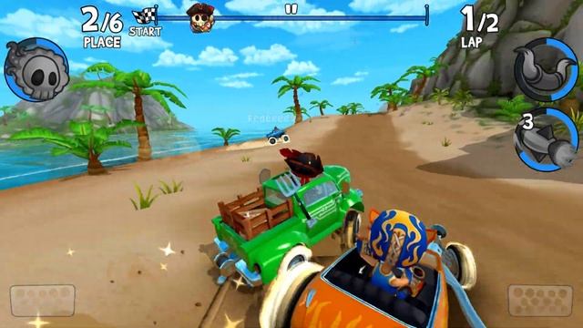 Daily Challenge Day 7 Firework Fury - Beach Buggy Racing 2 | MSCKelly смотреть онлайн