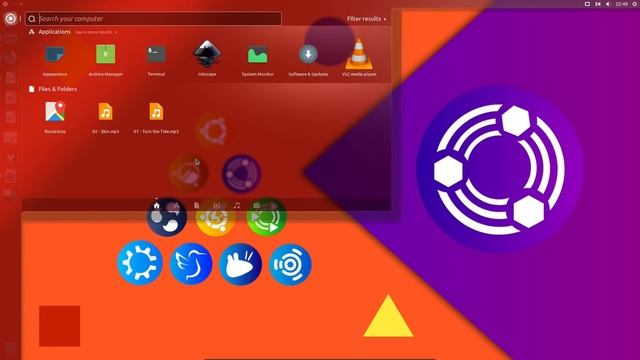 Looking at Ubuntu Unity Remix 20.10 смотреть онлайн