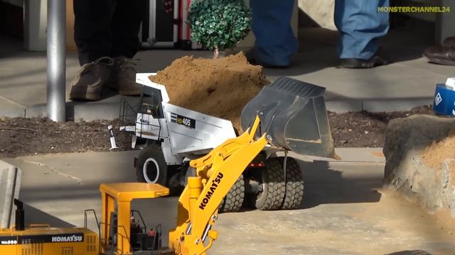 RC trucks & construction machines! Scania, Mercedes Actros, Liebherr & more! смотреть онлайн