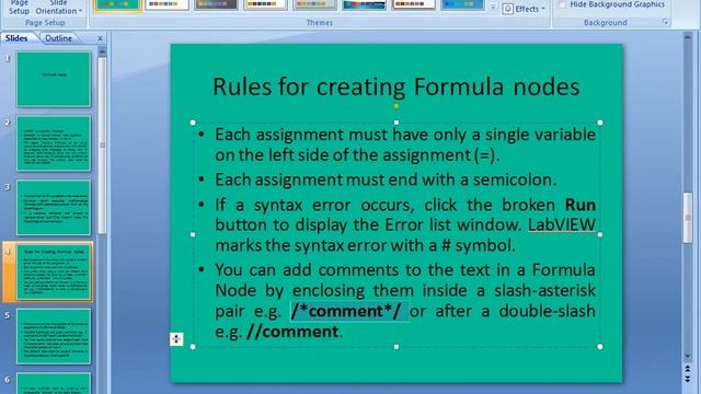 How and where to use Formula node in LabVIEW смотреть онлайн