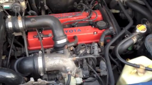 1988 Toyota MR2 Supercharged T-Tops смотреть онлайн