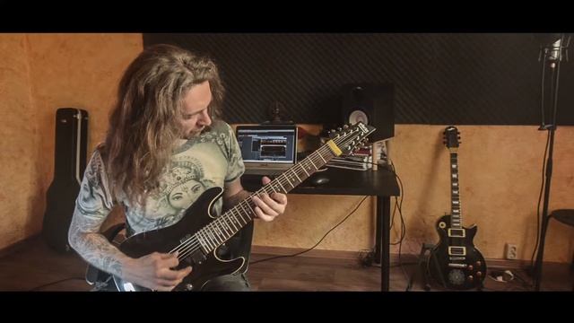 8 strings guitar. Performed by Alex Holland Восьмиструнная гитара. Ocho cuerdas смотреть онлайн