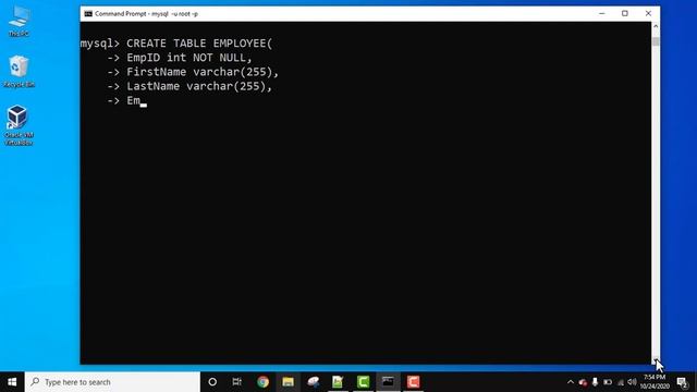 Primary Key Constraint in MySQL смотреть онлайн