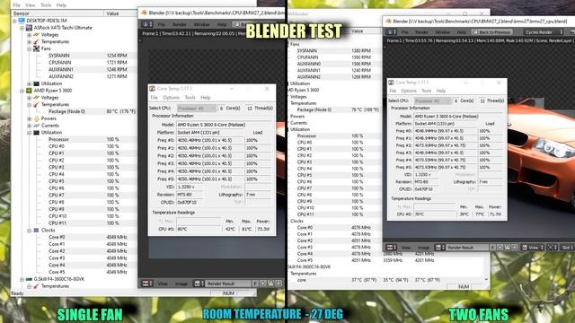 Single fan vs Dual fan - CPU air cooler смотреть онлайн