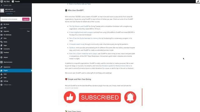 How To Accept Donations in WordPress Websites For FREE (2024) Step by Step Tutorial смотреть онлайн