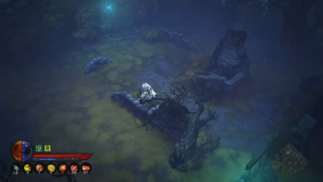 Diablo 3 UEE, руины сгоревшей часовни смотреть онлайн