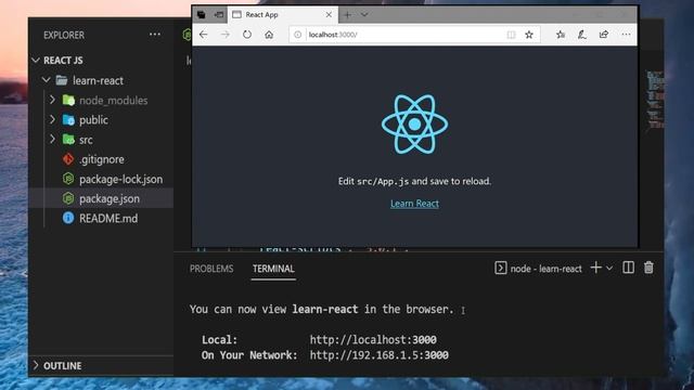 React JS Development Environment setup in Telugu | React JS Tutorials | Part - 1 | React JS Basics смотреть онлайн