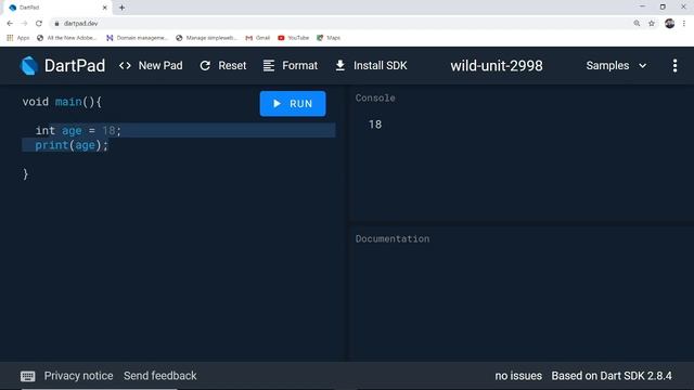 #4 Variables & Datatypes | Learn Dart Programming Language | in Hindi смотреть онлайн