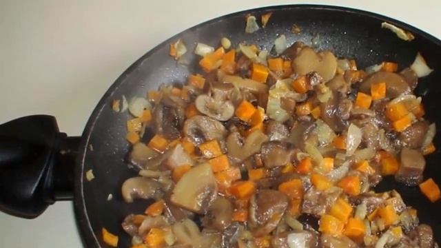 Рис с грибами. Вкусно и быстро. Пошаговый рецепт. смотреть онлайн