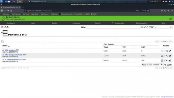 OpenVAS GVM - Advanced Vulnerability Scanning on Kali Linux
