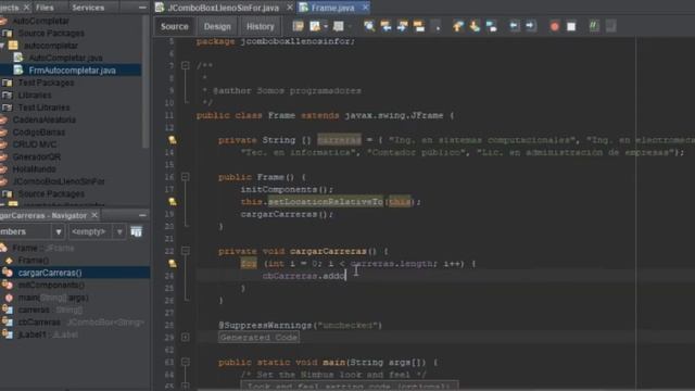 Llenar JComboBox con Array de String sin usar ciclos | 2022 | Java + NetBeans | Fácil!! смотреть онлайн