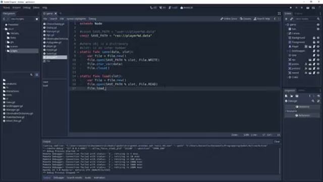 Godot Engine 3 Livestream: Adventure Game Dev EP5: Dialog Additions and a Save System смотреть онлайн