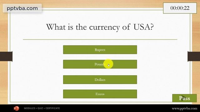 How to add TIME-LIMIT (timer) PowerPoint Quiz Game [PPT VBA Tutorial] смотреть онлайн