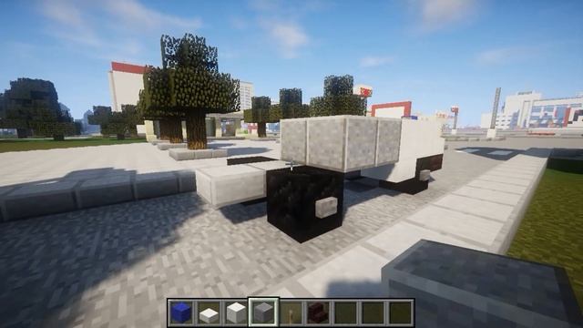 Minecraft Tutorial Как построить ГАЗ 33023 |Авто СССР| смотреть онлайн