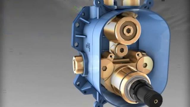 Скрытая часть термостата GROHE Rapido T 35500000 смотреть онлайн