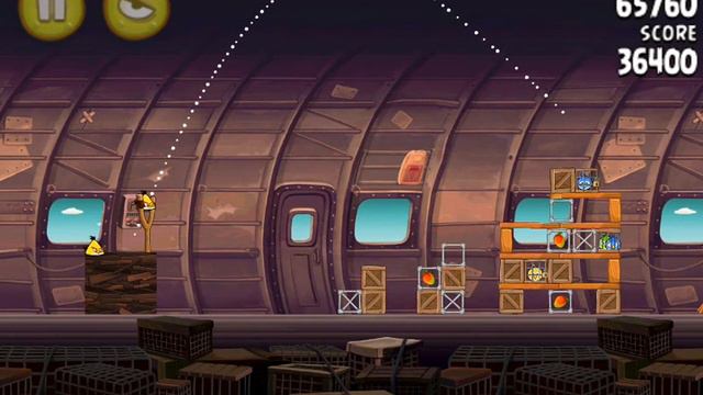 Angry Birds RIO Smugglers' Plane 12-12 Walkthrough 3 Stars HD смотреть онлайн