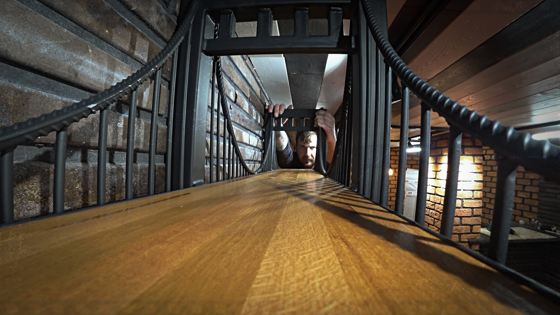 Декоративная полка в стиле лофт, DIY проект. смотреть онлайн