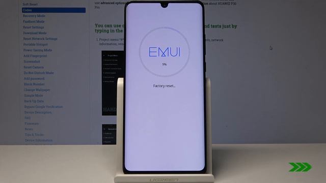 HARD RESET HUAWEI P30 Pro - Wipe Data / Factory Reset смотреть онлайн