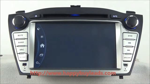 Auto DVD Player for Hyundai Tucson 2009-2014 GPS navigation Radio смотреть онлайн