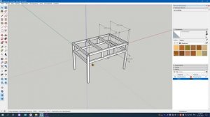 Сварочный стол из профильной трубы. Ссылка на модель Sketchup.