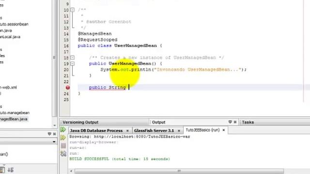 Creación de una aplicación JEE con Netbeans II смотреть онлайн