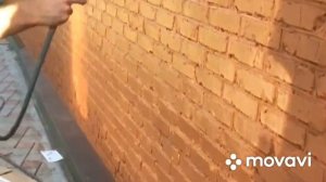 Покраска кирпича резиновой краской