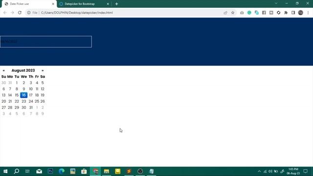 How to use Bootstrap Datepicker and Date Range with HTML CSS | Date Picker HTML CSS @raselcoder смотреть онлайн