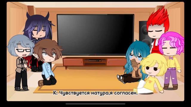 13 карт реакция на Вару в прошлой жизни. Вару= Миу Ирума. Gacha Club edition смотреть онлайн