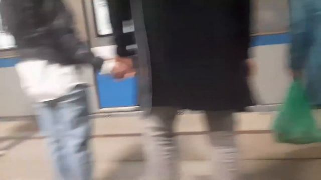 Метро Казани. Поездка на поезде Русич.4 №0240-0802-0241, Авиастроительная - Северный вокзал 07.05.2