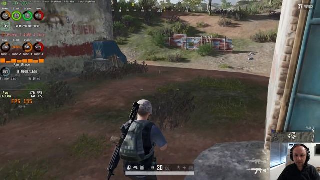 PUBG full hd preset competitivo Ryzen 3 4100 (OC 4.4GHz) e RTX 3050 8GB смотреть онлайн