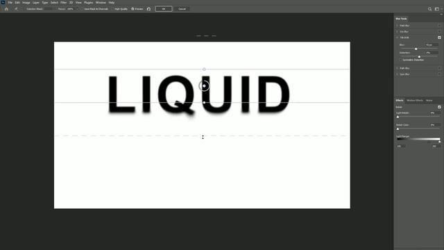 Liquid chrome text effect in photoshop. #photoshop смотреть онлайн
