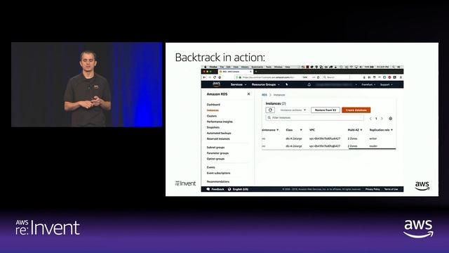 AWS re:Invent 2018: Accelerate Database Development and Testing with Amazon Aurora (DAT313) смотреть онлайн