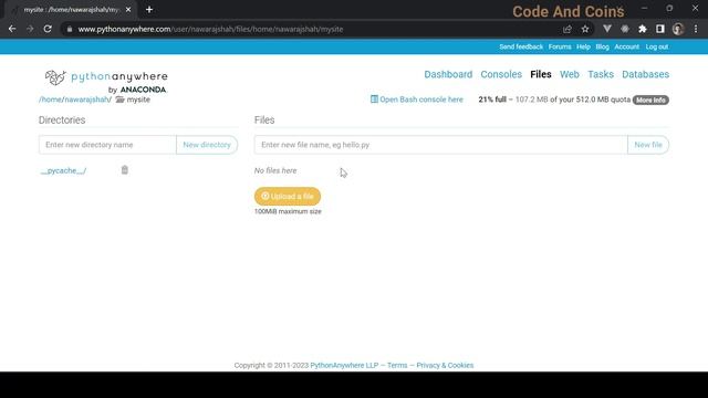 How to Deploy a Flask App Using PythonAnywhere смотреть онлайн