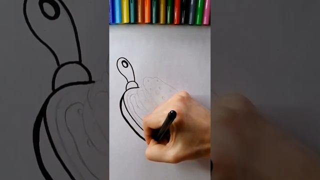 #shorts Как нарисовать БЛИНЫ / Рисунок на МАСЛЕНИЦУ / How to draw pancakes смотреть онлайн