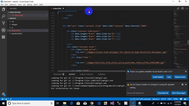 Tutorial#8 Footer using Bootstrap смотреть онлайн
