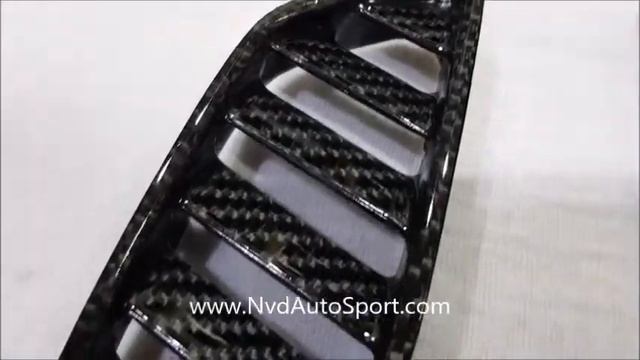 Audi A5 S5 RS5 B9 8W Carbon fiber defroster vent смотреть онлайн