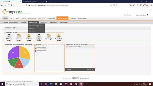Présentation d'Orange HRM - solution open source dans les RH смотреть онлайн