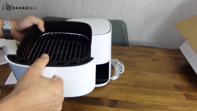 Mi Smart Air Fryer 3.5L - Xiaomi (yağsız fritöz) kutu açılımı ilk pişirme смотреть онлайн