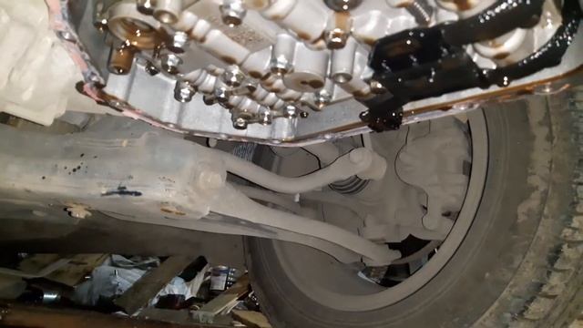 замена масло акпп + замена фильтра+промывка поддона. хундай солярис.