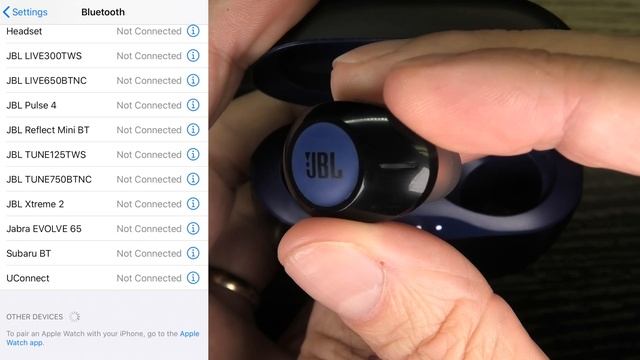 How To UNPAIR JBL TUNE125tws Earbuds (FACTORY RESET)