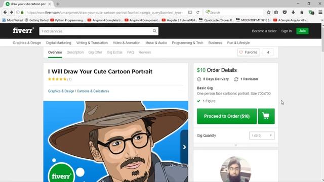 Get Your Cartoon Portrait (made In Photoshop)