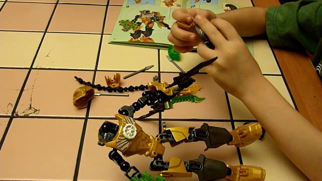 Сборка LEGO HERO FACTORY (Фабрика героев) ROCKA (РОКА) смотреть онлайн