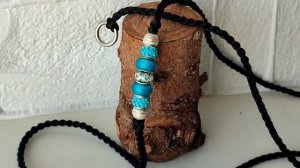 Сплела ринговку для австралийской овчарки. Ринговка аусси для выставки .