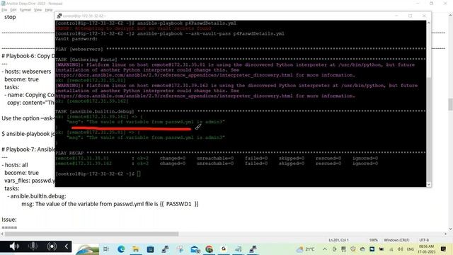 Understanding and Working with Ansible Vault with Playbooks смотреть онлайн