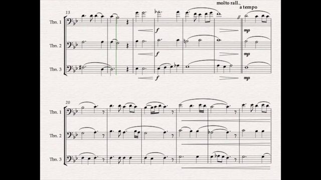 Canzona - Trombone Trio смотреть онлайн