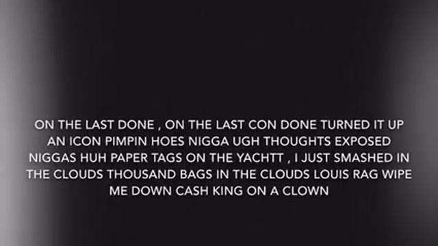 Future-I'm So Groovy lyric video смотреть онлайн