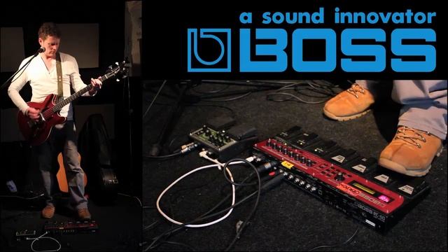 The Boss RC-50 Loopstation with Nigel Clark "Be Yourself" смотреть онлайн