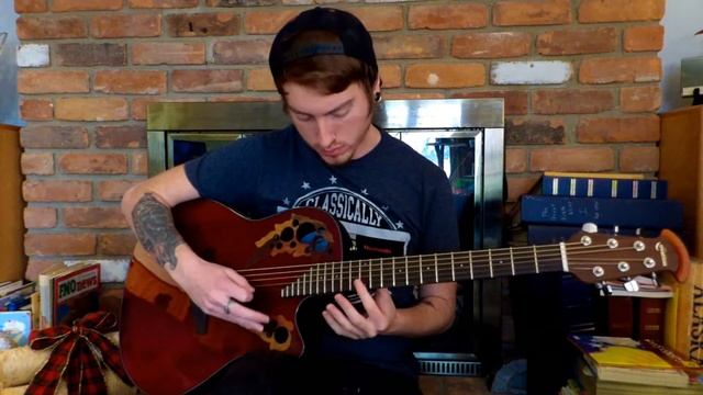 I SUCK AT REVIEWS (Ovation Mid Depth CE44-Ruby Red Review) смотреть онлайн